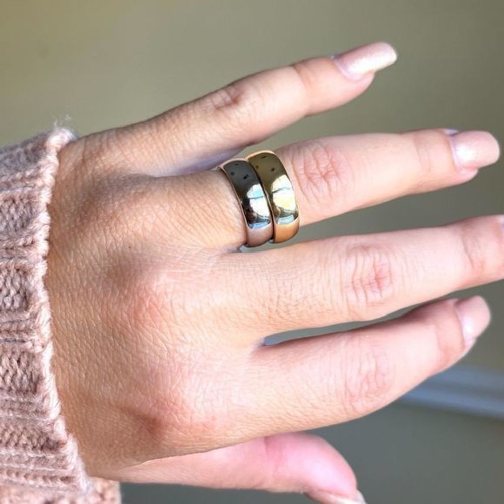 Gold Filled Minimalist Solid Band